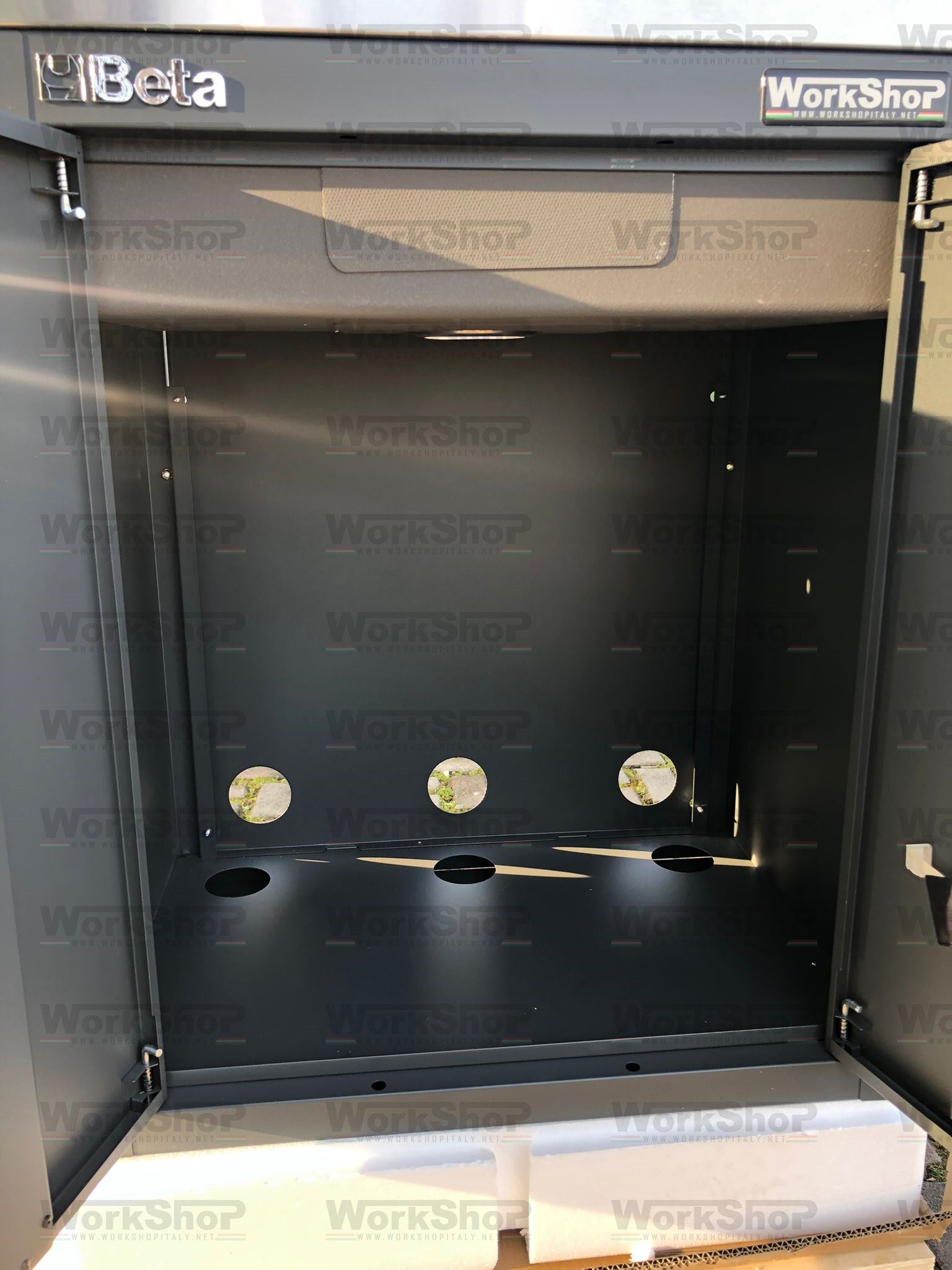 Modulo fisso con lavandino integrato per arredo officina Beta C45PRO ML