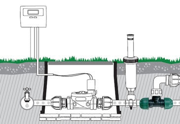 Giunto "T" 3/4"M 25mm FF GF GARDEN