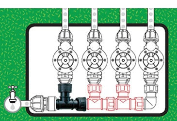 Collettore "T" 1" M-F-F GF GARDEN