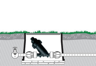 Filtro in linea 1" GF GARDEN