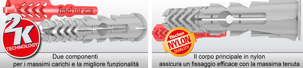 Tasselli Fischer DUOPOWER S 6 8 10mm