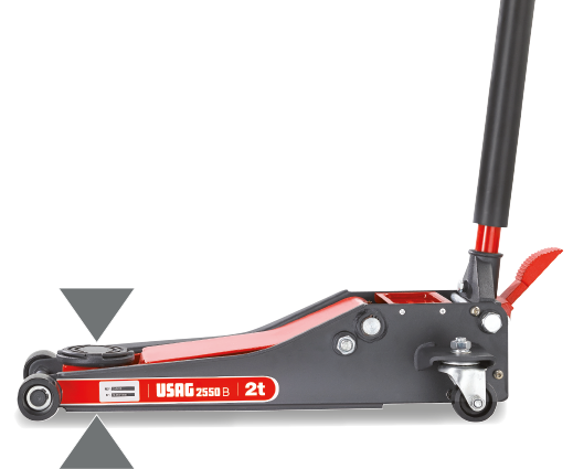 Sollevatore Idraulico Usag 2550B 2ton.