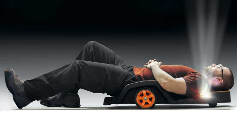 Lettino sottomacchina in materiale plastico antiurto 3003PRO Beta