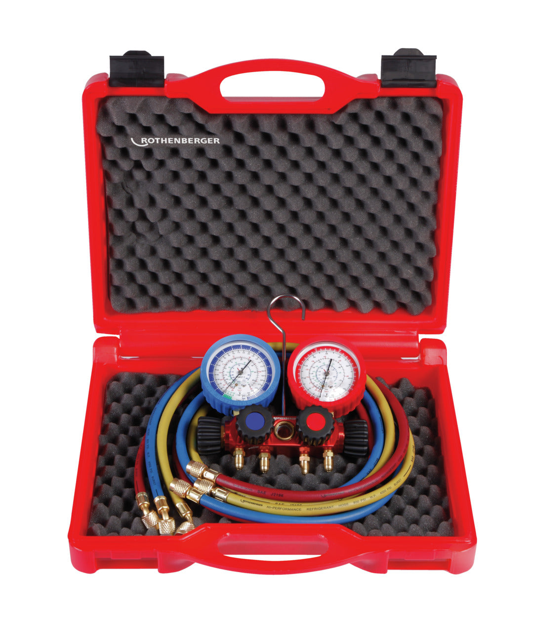 Gruppo manometrico a 4 vie II Plus, per R410A e R32 ROTHENBERGER