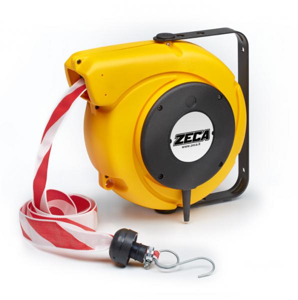 Avvolgitore per delimitazione Zeca 5801/RW 16mt. nastro BIANCO/ROSSO