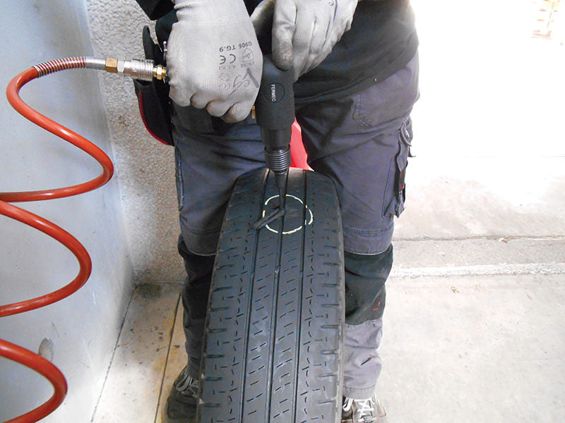 SET 9 PEZZI, PER RIPARAZIONE PNEUMATICI fermec 3898