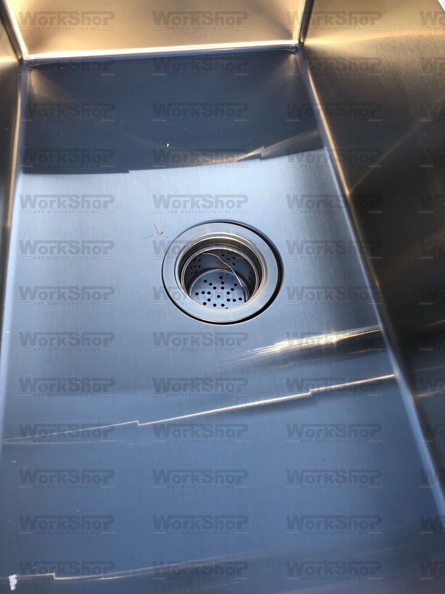 Modulo fisso con lavandino integrato per arredo officina Beta C45PRO ML