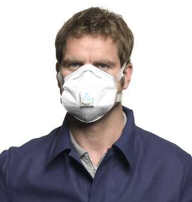 3M™ Respiratore per polveri FFP2, con valvola, 8825+ conf. 10 pz.