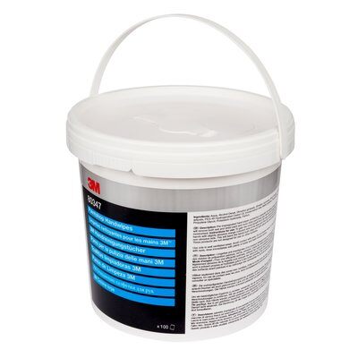 3M™ Panni lavamani imbevuti di detergente. Dimensione 27cm x 28cm, PN 80347
