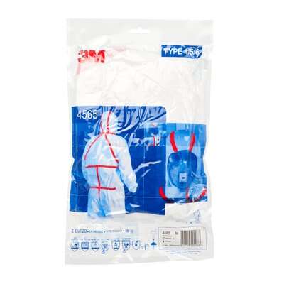 Tuta protettiva 3M™ Indumento di protezione, 4565 cat. 5/6, tg. M-XXL