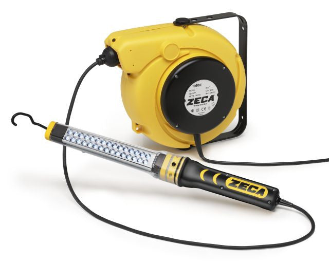 Avvolgicavo con lampada led 5908/329 Zeca