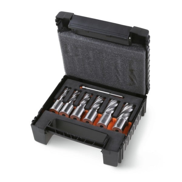 Set 7 frese attacco Weldon serie corta acciaio HSS-G Beta 453C/C7