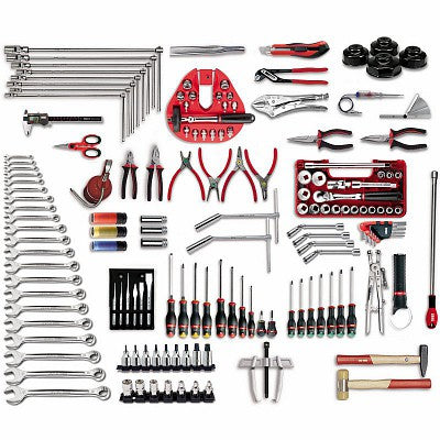 Assortimento utensili Usag 496 B6 AUTORIPARAZIONE 148 attrezzi