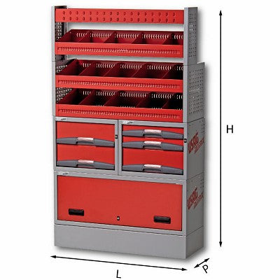 Allestimento furgone Usag Matrix 5006 E7