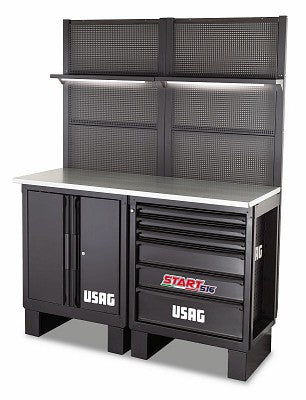 ARREDAMENTO PER OFFICINA piano acciaio Usag 516 SA/CA1