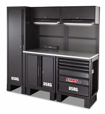 ARREDAMENTO PER OFFICINA piano acciaio Usag 516 SA/CA2