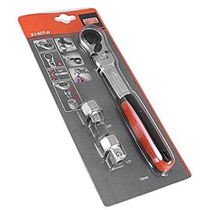 Cricchetto passante con adattatori Bahco S140T-R