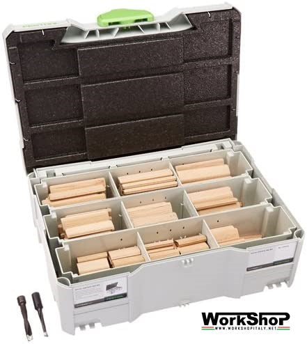 Assortimento DOMINO XL faggio DS/XL D8/D10 306x BU Festool
