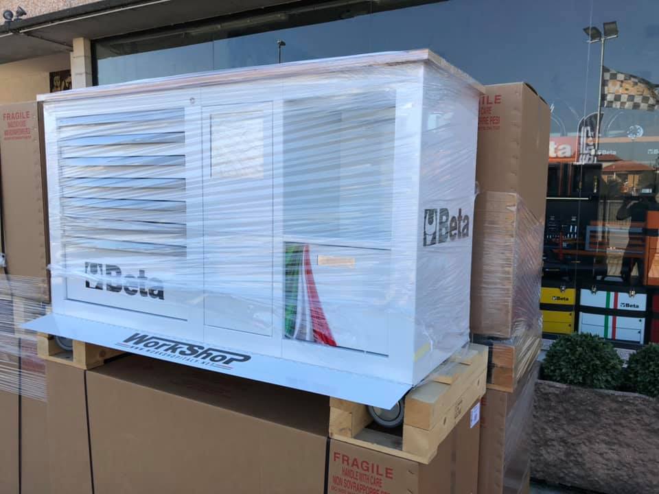 Carrello Beta C39 SM Racing Limited Edition White Workshopitaly