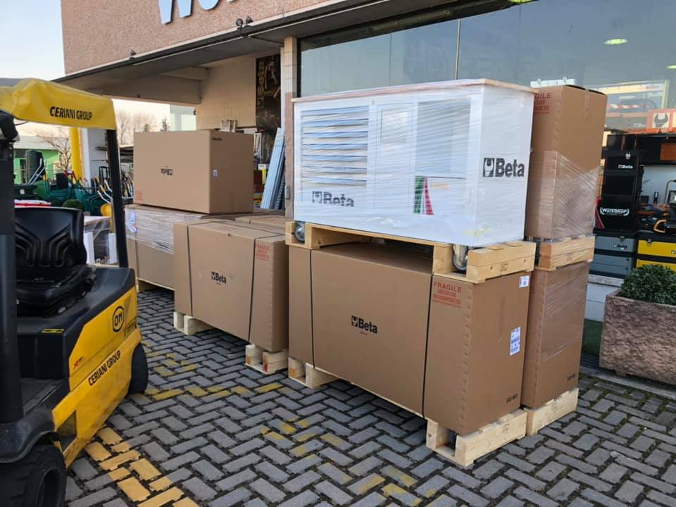 Carrello Beta C39 SM Racing Limited Edition White Workshopitaly