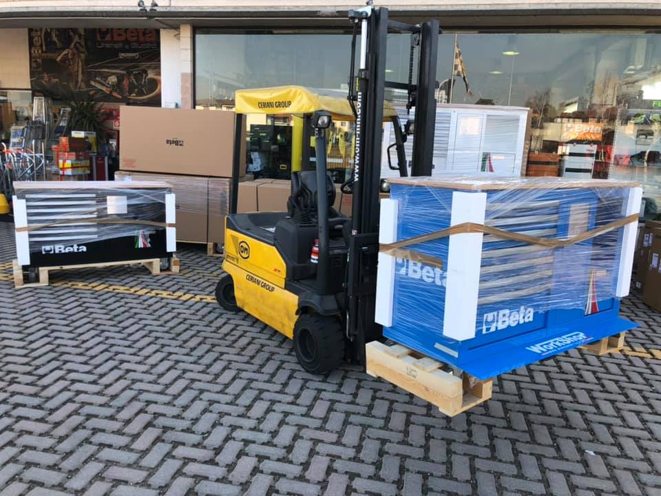 Carrello Beta C39 SM Racing Limited Edition Blu 5015 Workshopitaly