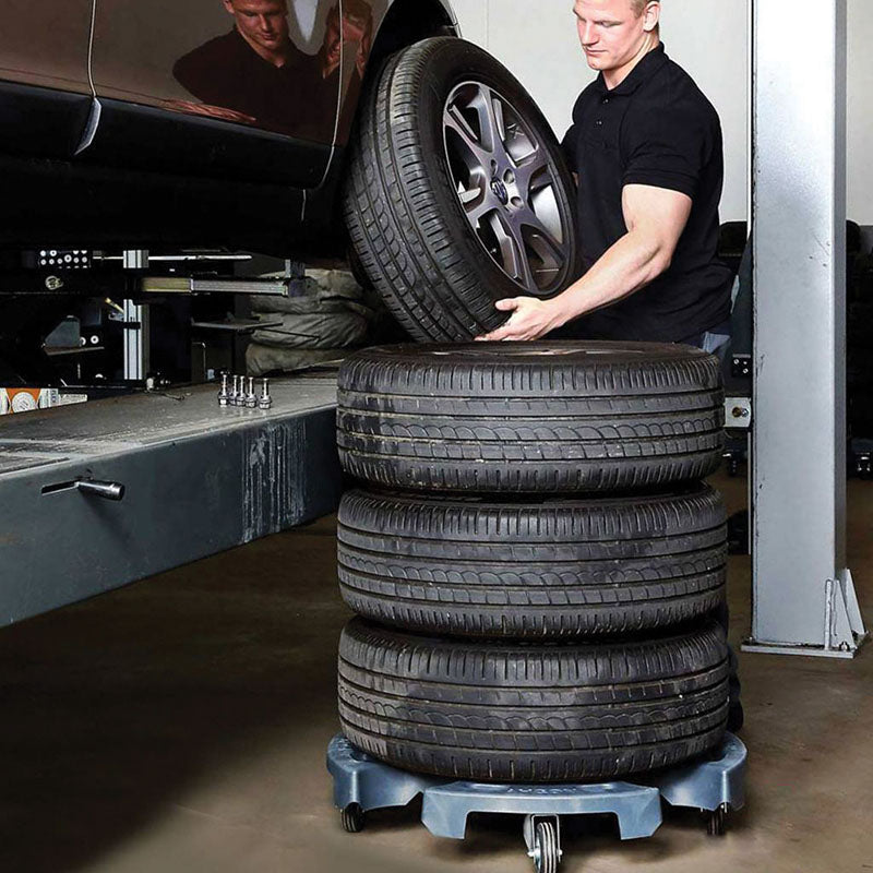 CARRELLO PER MOVIMENTARE PNEUMATICI 200kg. Fermec 9999