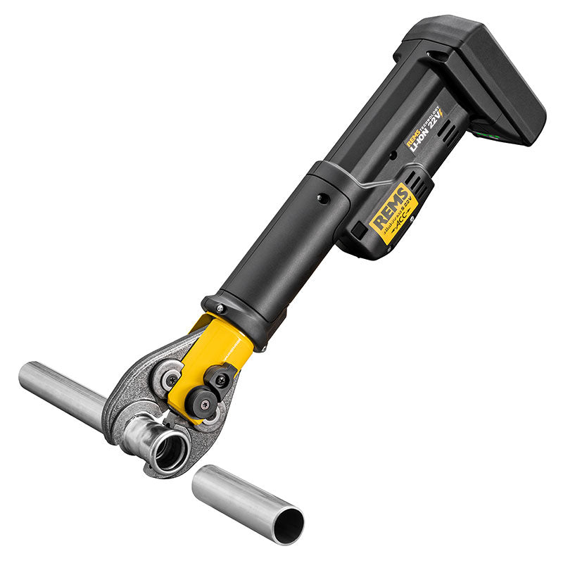 Pressatrice Rems Mini Press S 22V ACC Basic-Pack L-BOX Litio + 3 pinze Omaggio