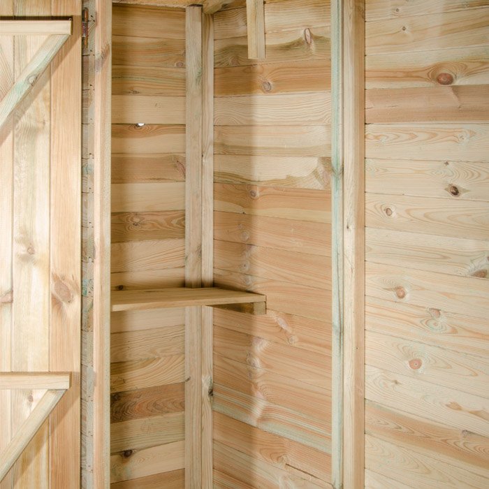 Armadio legno impregnato LARGE Verdelook