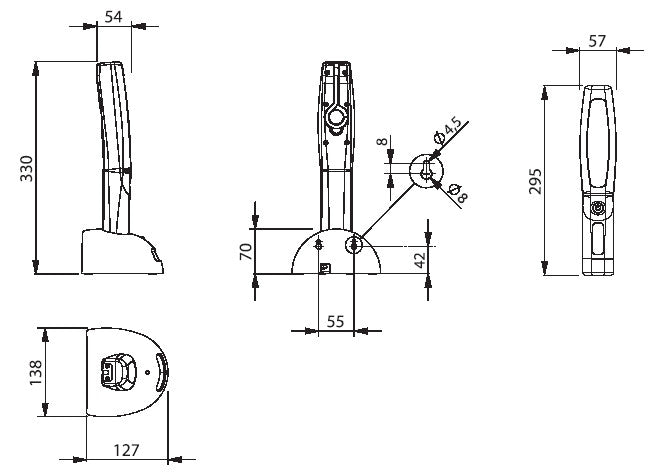 Lampada ricaricabile Strip Led 344 Zeca