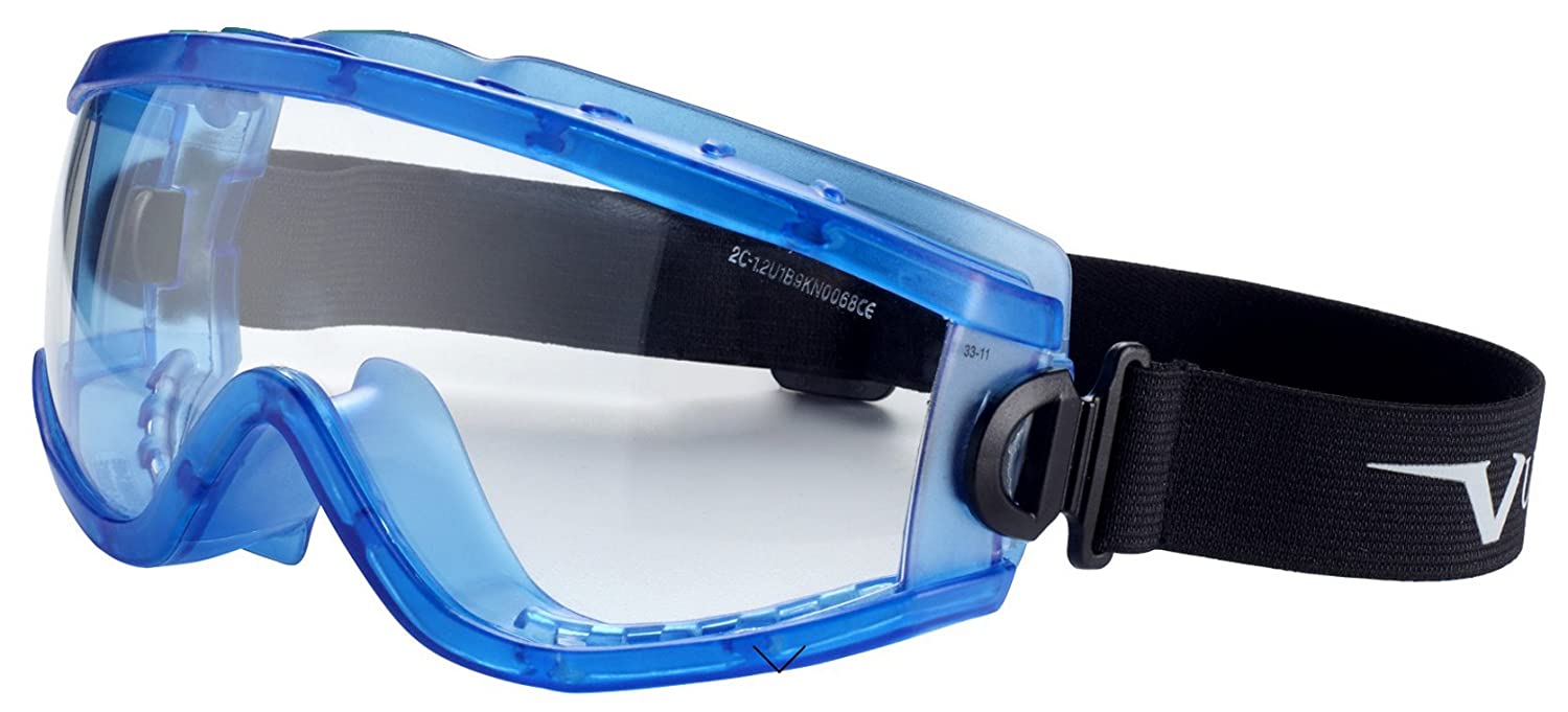 Occhiali maschera protettiva Univet 619 blu