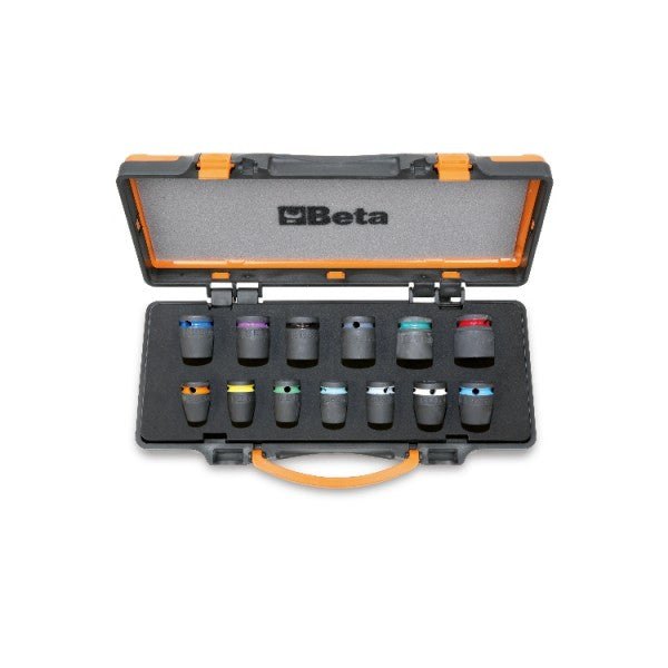 Serie di 13 chiavi a bussola colorate Beta 720MC/C13