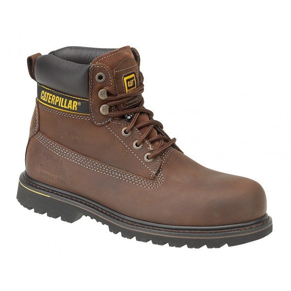 Scarpe Caterpillar Holton S3 Marrone Scuro