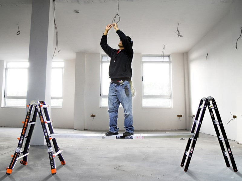 Scala telescopica vetroresina super-accessoriata Svelt Dark