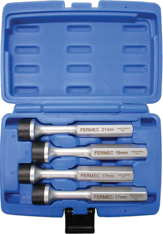 SET 4 PZ.CHIAVI SPEC.PER INSERIMENTO BULLONI RUOTE Fermec 79174