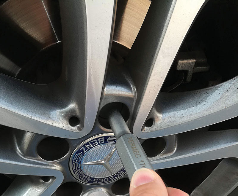 SET 4 PZ.CHIAVI SPEC.PER INSERIMENTO BULLONI RUOTE Fermec 79174