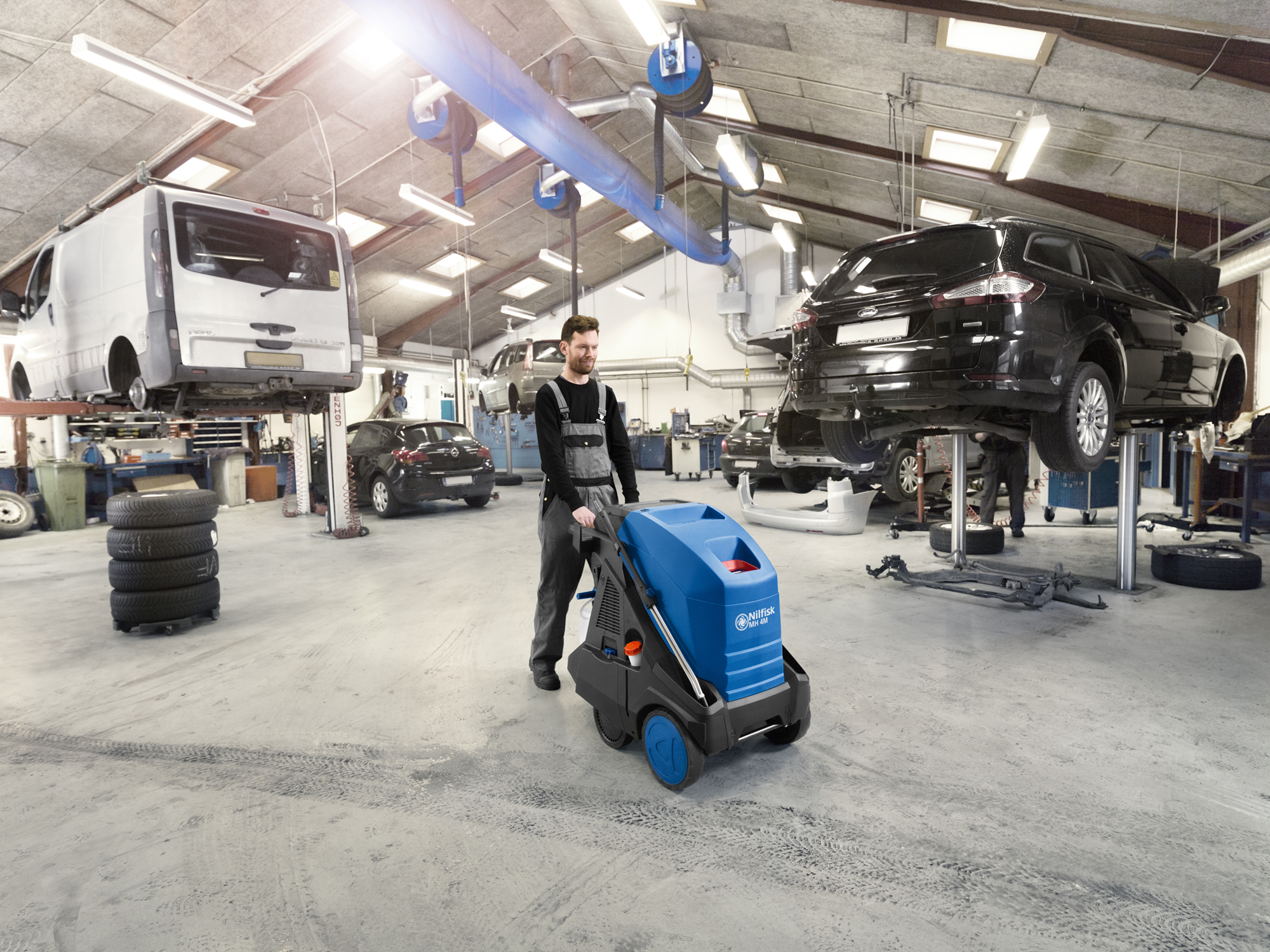 Idropulitrice Nilfisk MH 4M-180/860 FAL EU professionale acqua calda