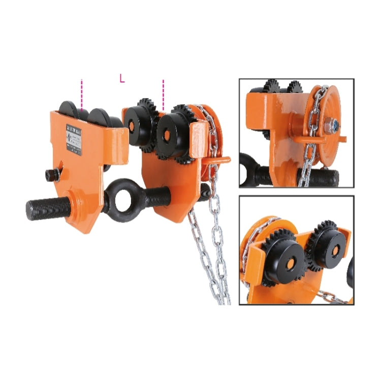 Carrelli di traslazione a catena per paranchi manuali Beta Robur 8147C