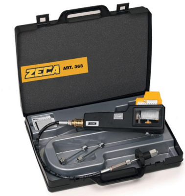 Prova compressione per motori diesel scrivente Zeca 363