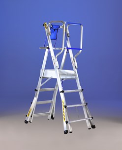 Scala telescopica Svelt TELEFLY LIGHT alluminio con piattaforma