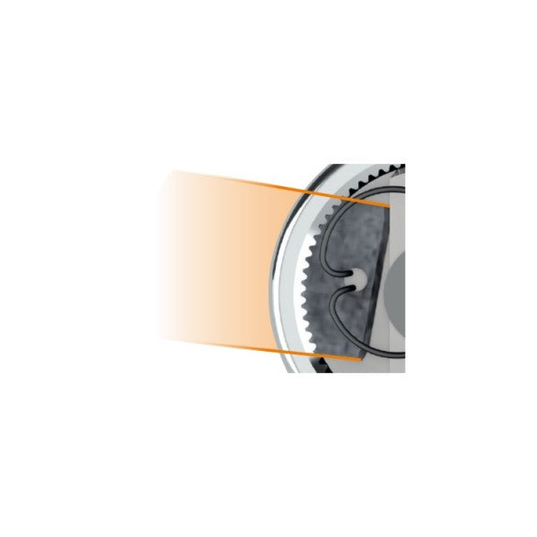 Cricchetto reversibile con attacco quadro maschio 1/4" cromato Beta 900/55Z