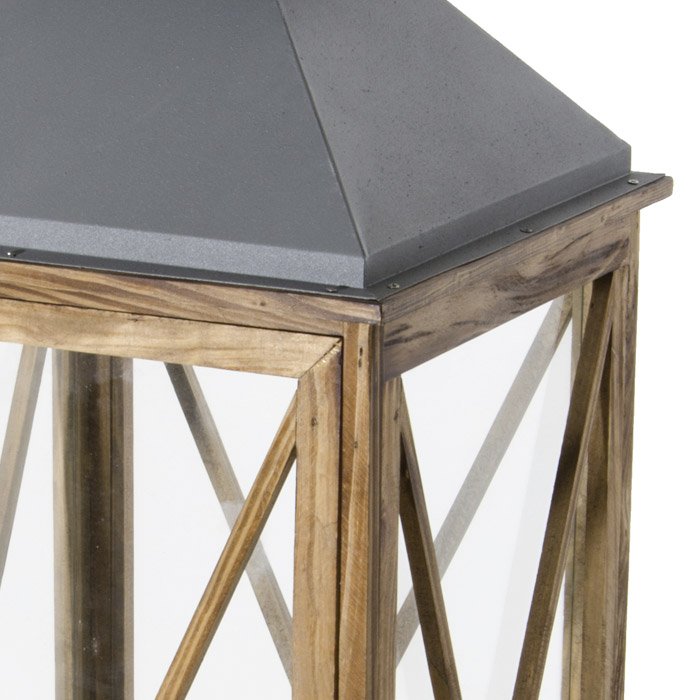 Set 2 lanterne Arles marrone Verdelook