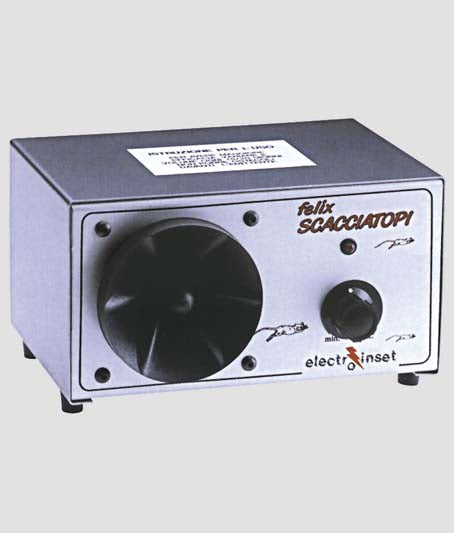 Macchina ultrasuoni scaccia topi Felix EL2000-061 fino a 100mt. quadri