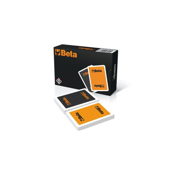 Set 2 mazzi di 55 carte ramino Modiano® Beta 9526RMN