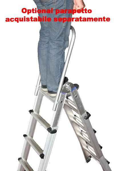 Scala telescopica alluminio Scalissima Svelt