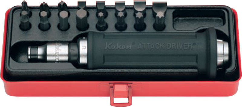 CACCIAVITE A PERCUSSIONE IN CASSETTA 18PZ. KOKEN AG112H