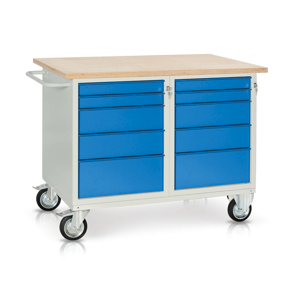 Banco carrello 2 cassettiere Tecnotelai 1200x750x940