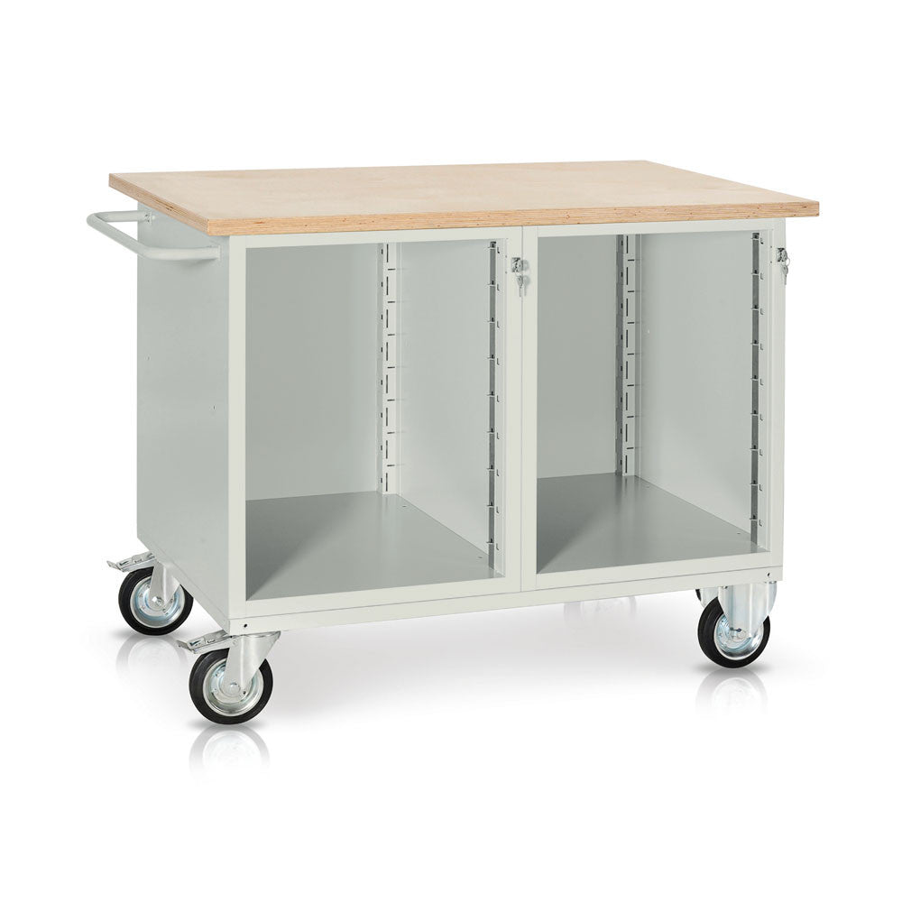 Banco carrello 2 cassettiere da attrezzare Tecnotelai 1200x750x940