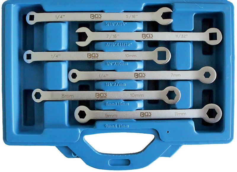 SET CHIAVI PER FRENI DA 6 PEZZI BGS1240