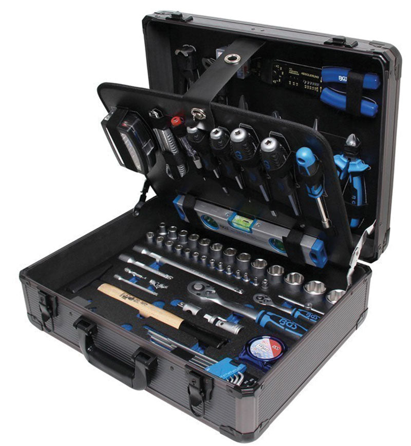 VALIGETTA PROFESSIONALE IN ALLUMINIO CON 149 UTENSILI BGS15501