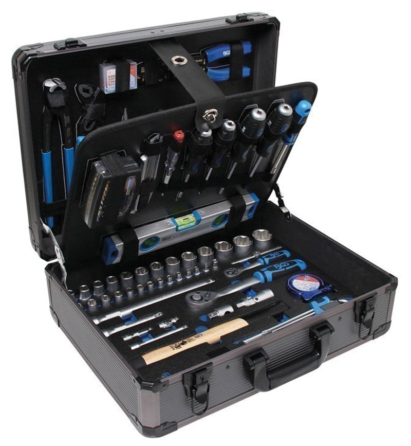 VALIGETTA PROFESSIONALE IN ALLUMINIO CON 149 UTENSILI BGS15501